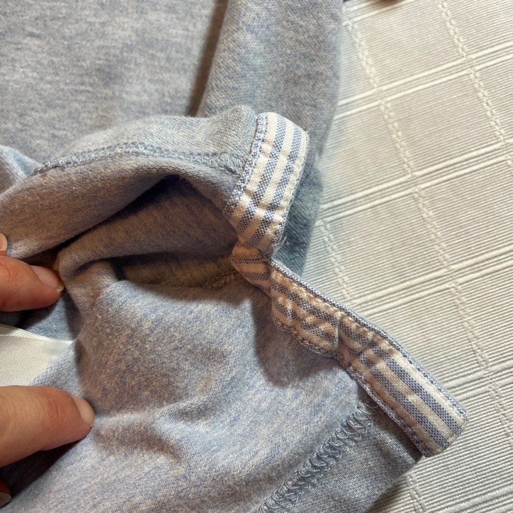 Abercrombie & Fitch Baby Blue Polo Logo Men's Medium Preppy Academia - Picture 5 of 7